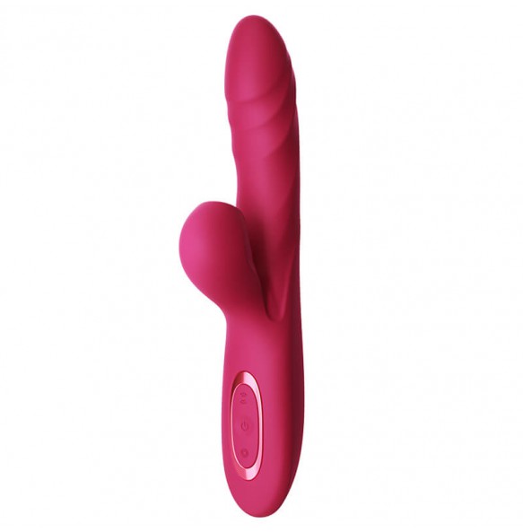 MizzZee - Love Pleasure Retractable Swinging Suction Wand (Chargeable - Crimson)